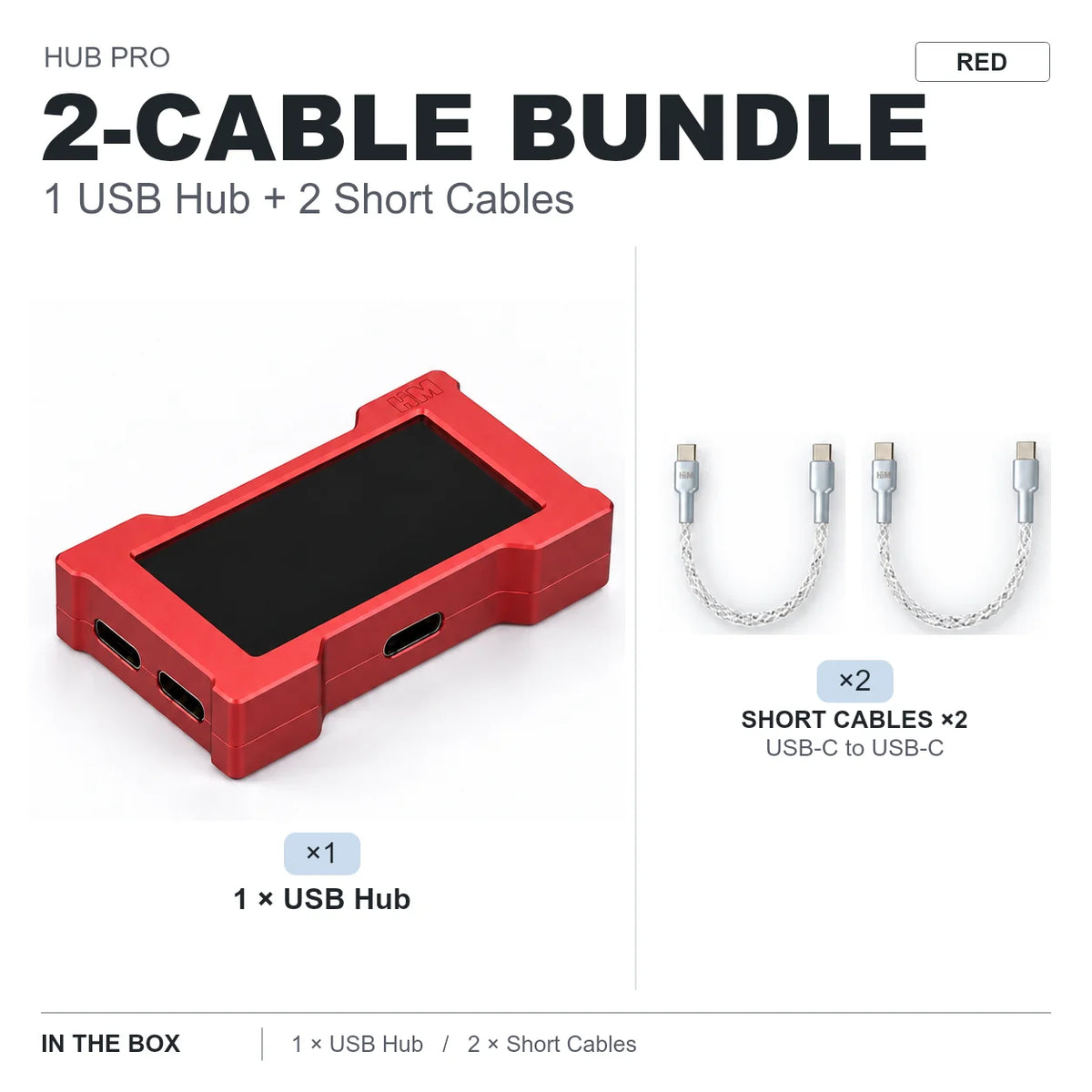 HMLAB ZNEO Gaming USB Hub - 2-to-3 Port, 8K Hz, Independent Power, With Screen, Trendy for Gaming Ambience Desk Setup