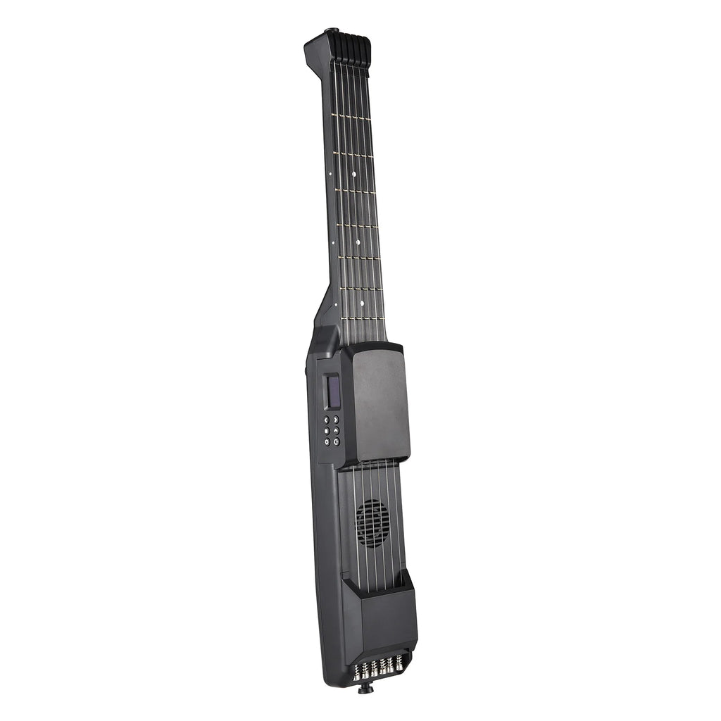 7 Frets Smart Electric Guitar Silent Practice Digital Tuner Metronome Function Pocket Portable Folk MIDI Multifunctional Guitar