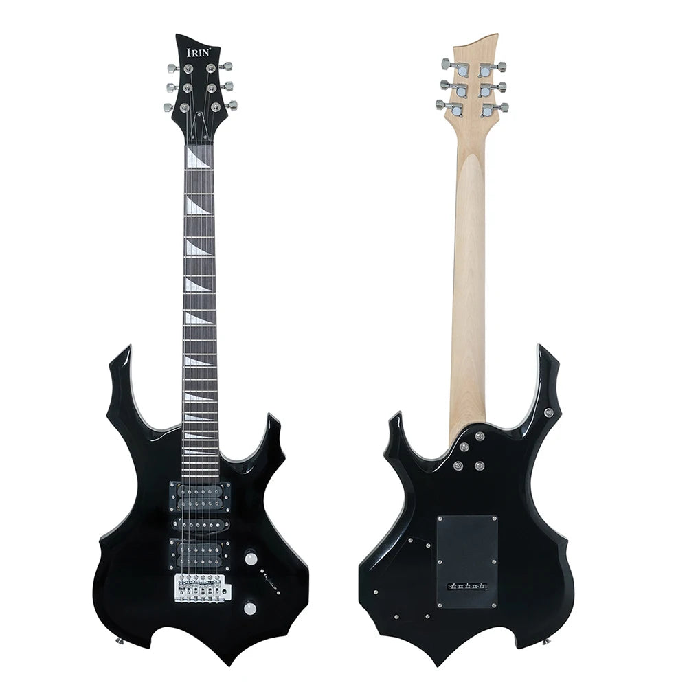 IRIN Electric Guitar 24 Frets 6 Strings Maple Body Electric Guitar Guitarra with Bag Strap Necessary Guitar Parts & Accessories