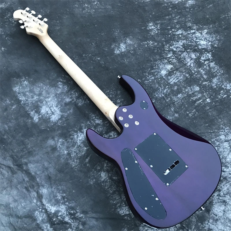 JP Style Electric Guitar with A Selected Basswood Body and BK Double Coil Pickups. Suitable for Performance and Beginners