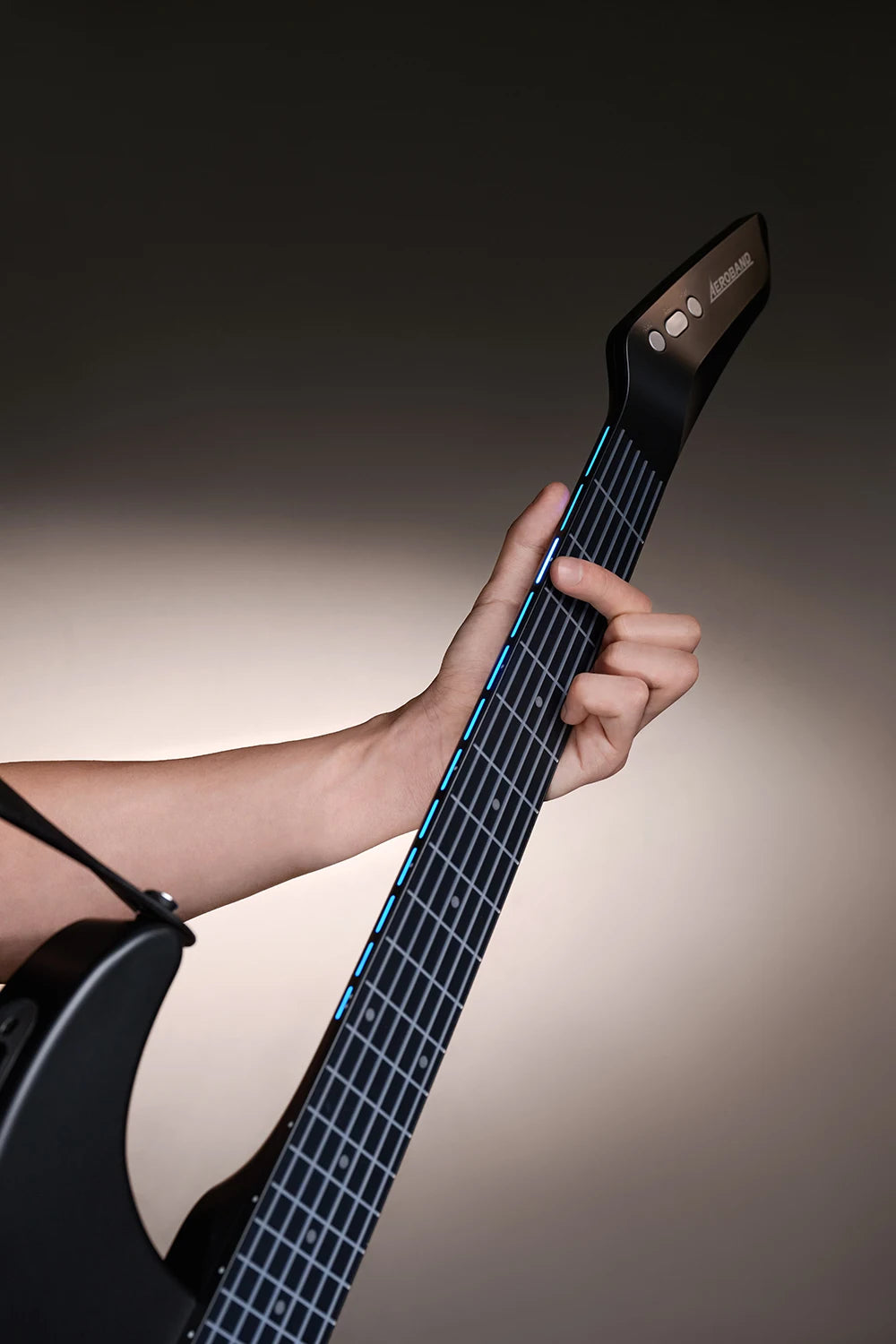 AeroBand Guitar Electric Guitar Pain-Free Silicone String All-in-One 9 Sound Styles Acoustic Bass With Speaker Microphone