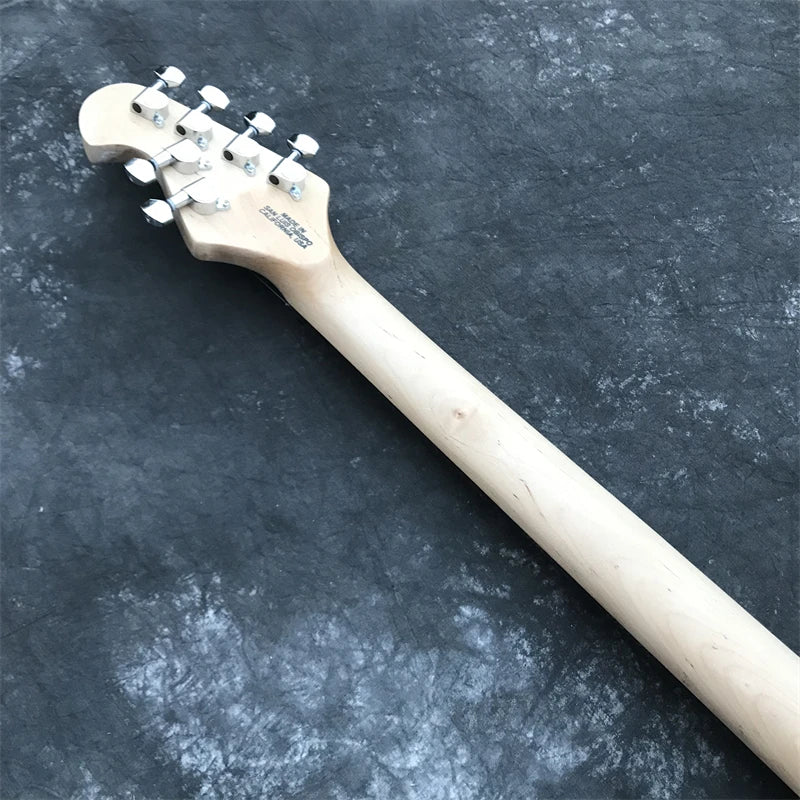 JP Style Electric Guitar with A Selected Basswood Body and BK Double Coil Pickups. Suitable for Performance and Beginners