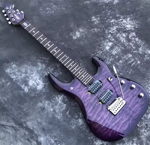 JP Style Electric Guitar with A Selected Basswood Body and BK Double Coil Pickups. Suitable for Performance and Beginners